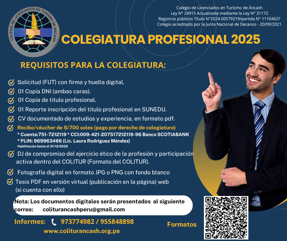 Requisitos Colegiatura