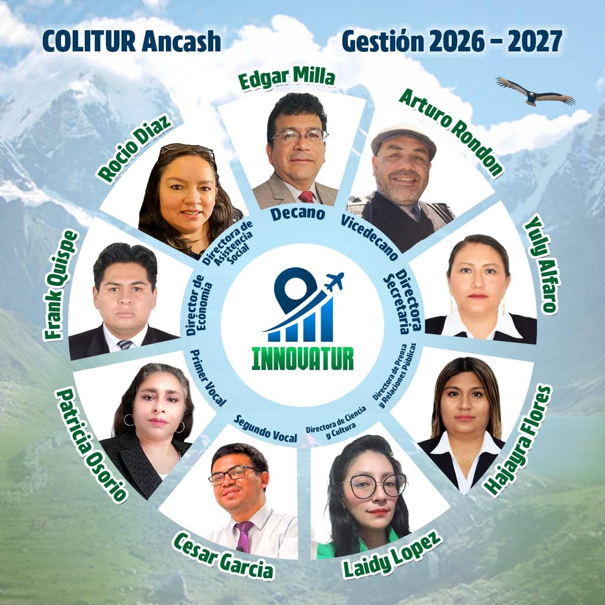 COLITUR ÁNCASH FELICITA A LA NUEVA GESTIÓN 2026–2027